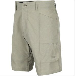Aftco Fishing Shorts M105 Diffuse Hybrid Ecru Tan Cargo AFTech Size 38 New